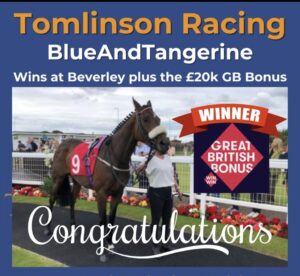 Tomlinson Beverley winner