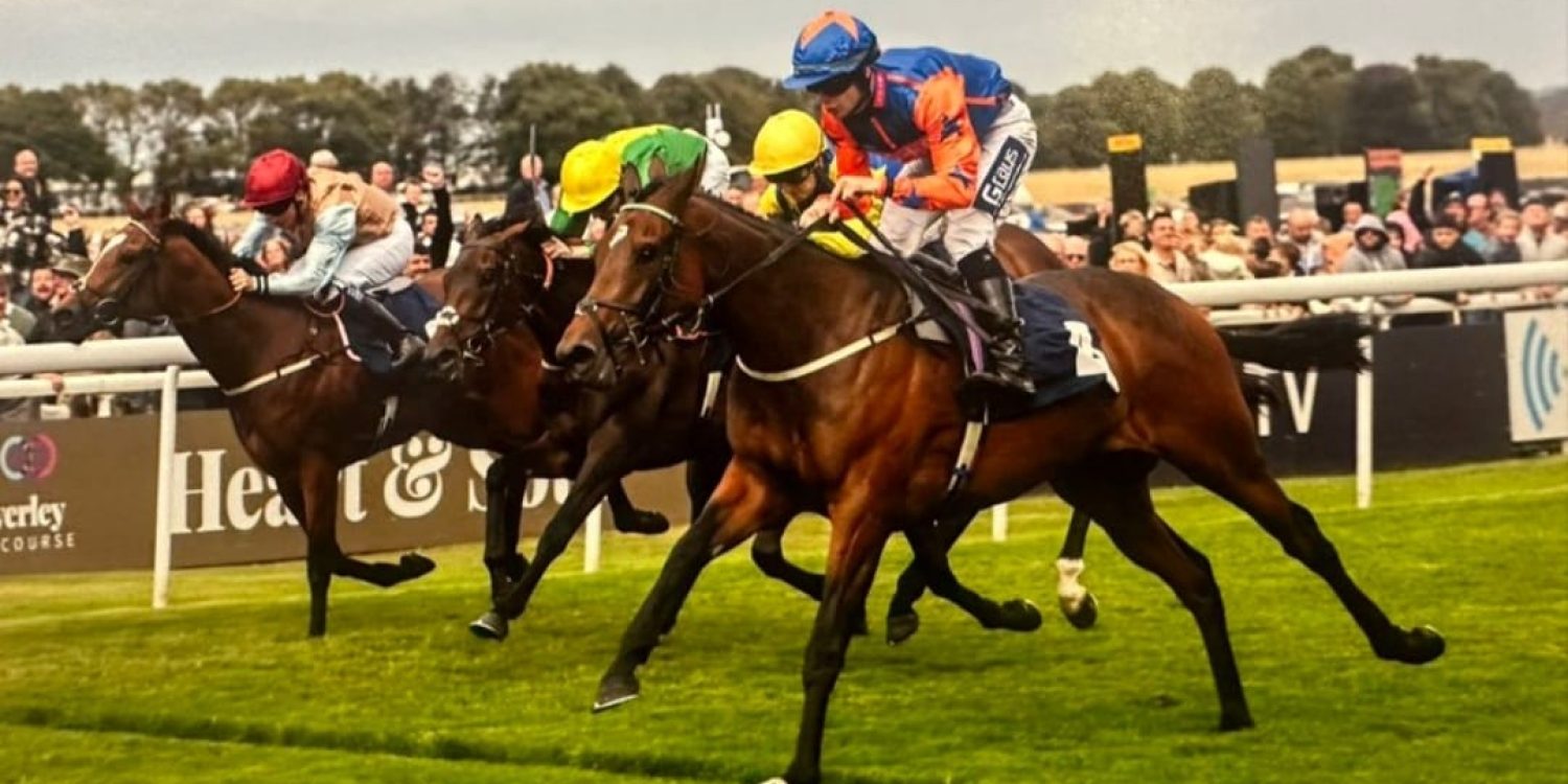 Blue Winning at Beverley